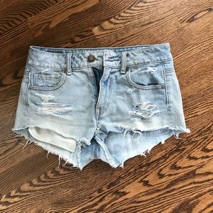 American eagle high waisted shorts